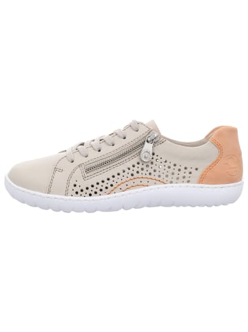 rieker Schnürschuh in beige