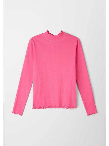 S. Oliver T-Shirt langarm in Pink