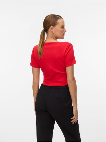 Vero Moda Top in Ribbon Red