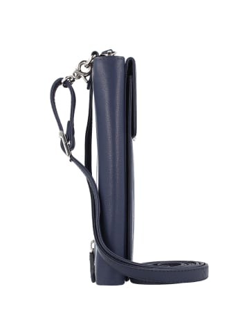 Greenburry Nappa Handytasche RFID Leder 8 cm maritim