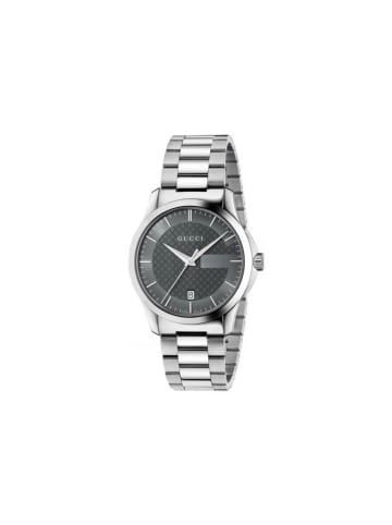 Gucci Uhr aus Edelstahl Model YA126441