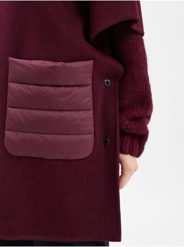 comma Jacke in bordeaux