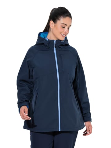 Ulla Popken Softshelljacke in marine