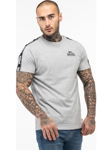 Lonsdale T-Shirt "Brindister" in Grau