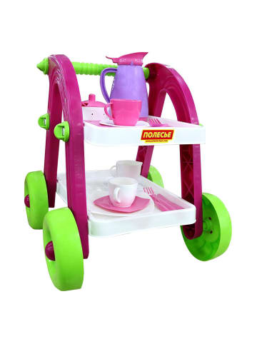 POLESIE Spielzeug Servierwagen 44655 in rosa