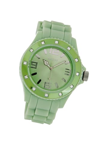 Oozoo Analog-Armbanduhr Oozoo Vintage Series hellgrün groß (ca. 43mm)