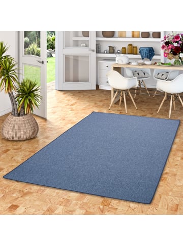 Snapstyle Velours-Teppich Strong in dunkelblau