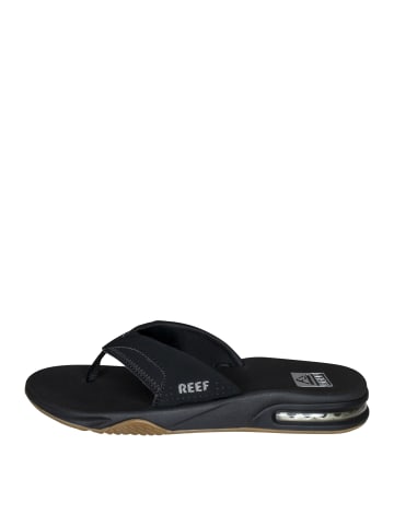 Reef Zehentrenner Sandale Fanning in Black/Silver