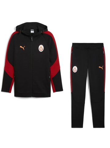 Puma Galatasaray Istanbul Evostripe Jogginganzug in schwarz