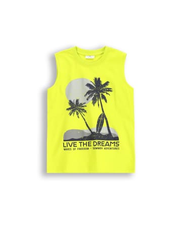 Coccodrillo Ärmelloses T-Shirt in limonengrün