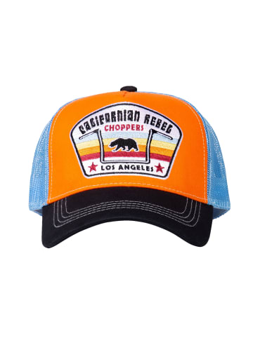 King Kerosin King Kerosin Trucker Cap Californian Rebel in orange