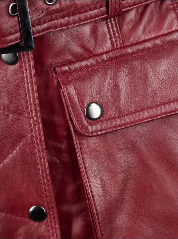 JCC Lederjacke R6382 in rot
