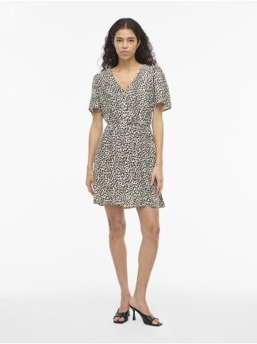 Vila Kleid VIGrace in beige schwarz - 0001