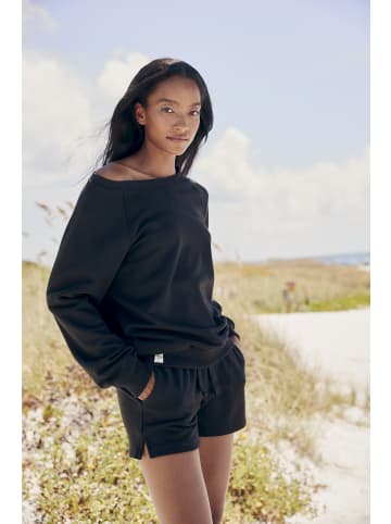 LASCANA Sweatshirt in schwarz