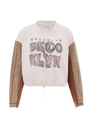 Homebase Damen Sweatshirt in Wollweiss
