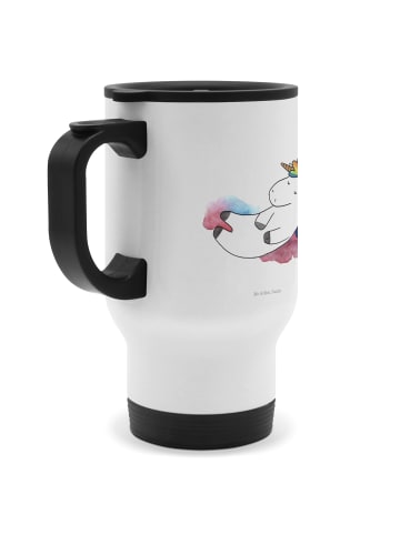 Mr. & Mrs. Panda Thermobecher Einhorn Wolke 7 ohne Spruch in Weiß