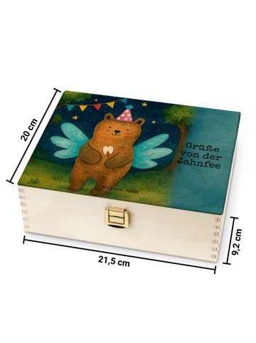 Mr. & Mrs. Panda Aufbewahrungsbox für Teebeutel Bär Zahnfee Desi... in Weiß