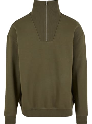 Urban Classics Urban Classics Cut&Sew Troyer in olive