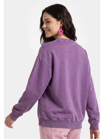 myMo Women Sweatshirt in Purple