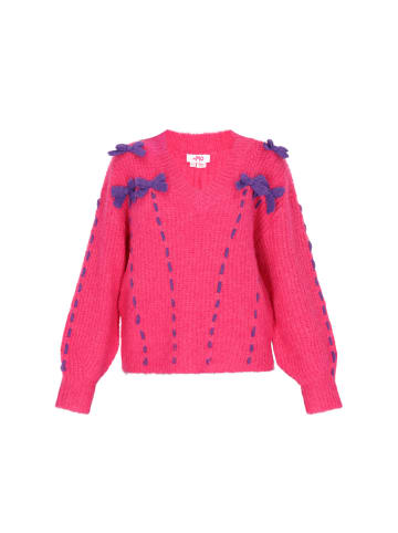 myMo Sweater in fuchsia