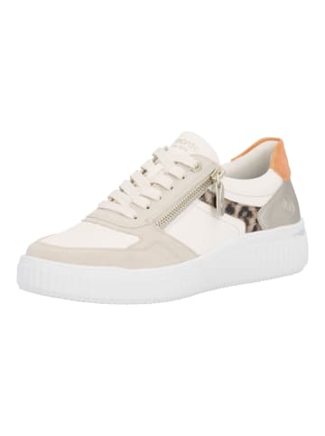 remonte Sneaker in Weiß/Beige