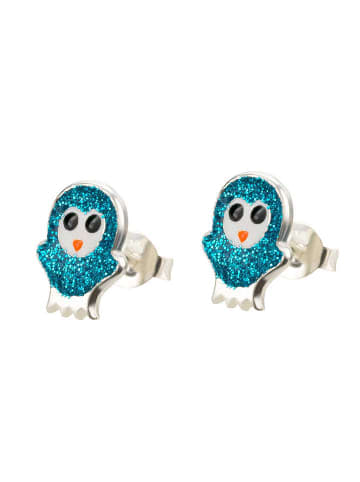 schmuck23 Silber Ohrringe 925 Eule 0,7 cm x 0,8 cm