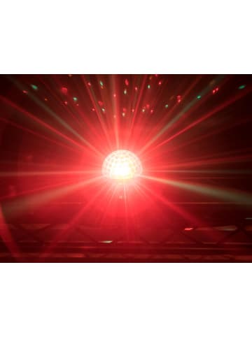 EUROLITE Lichteffekt BC-6 Discokugel drehend in bunt