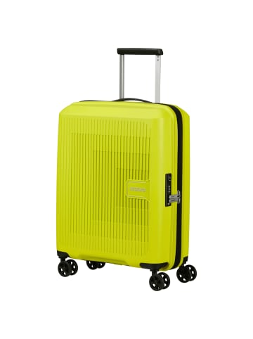 American Tourister Aerostep - 4-Rollen-Kabinentrolley 55 cm erw. in light lime