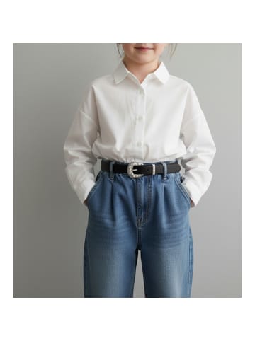 FRONHOFER Ledergürtel Strass in Old-Rose