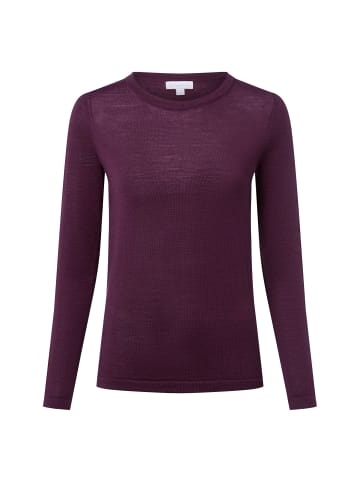 brookshire Pullover in aubergine - 0009