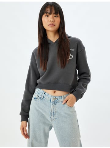 KOTON Sweatshirt in Anthrazit