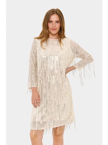 SAINT TROPEZ Kleid NellisSZ Gerade Passform in Bleached Sand