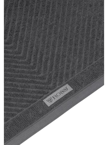 Ross 2 X Handtuch 2 X Duschtuch im Set Smart in Schiefer