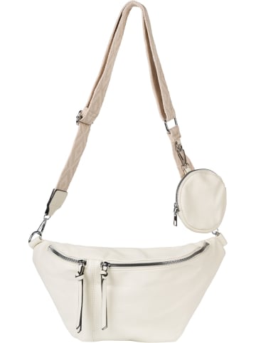 styleBREAKER Umhängetaschen Set 3-Teilig in Creme-Beige