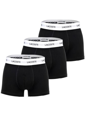 Lacoste Boxershort 3er Pack in Schwarz