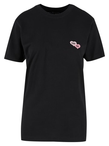 Mister Tee Mister Tee Damen Ladies F U Tee in black