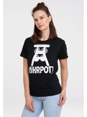 Logoshirt T-Shirts Ruhrpott in schwarz