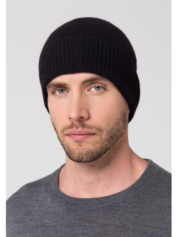 Style Republic Kaschmir-Herren Sports Beanie in black