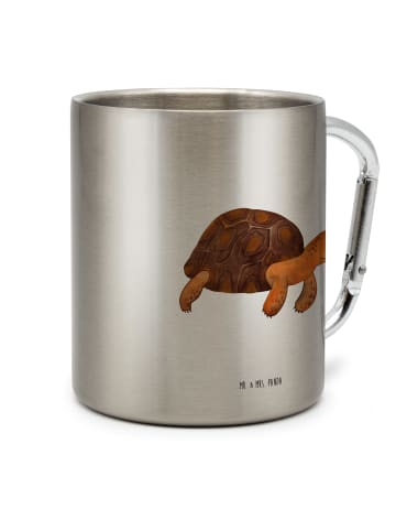 Mr. & Mrs. Panda Kaffeebecher Schildkröte MHerzieren ohne Spruch in Silber