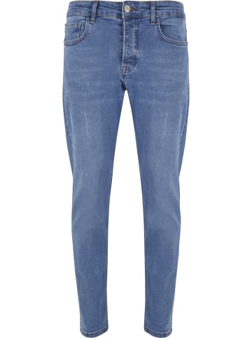 2Y Premium Tapered Jeans in blue