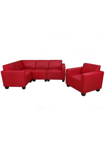 MCW Modular Sofa-System Moncalieri 4-1, Rot
