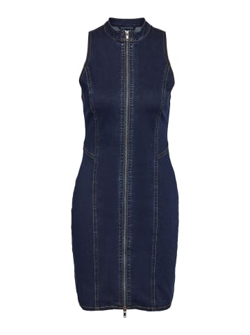 Noisy may Midikleid in Dark Blue Denim