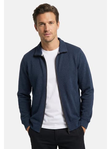 Casa moda Sweatjacke Basic in Dunkelblau