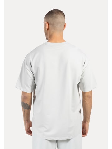 SMILODOX T-Shirt Lorik in Hellgrau