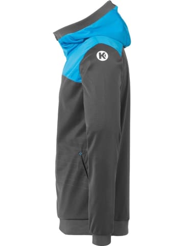 Kempa Trainingsjacke "Emotion 2.0 Kapuzenjacke" in Grau
