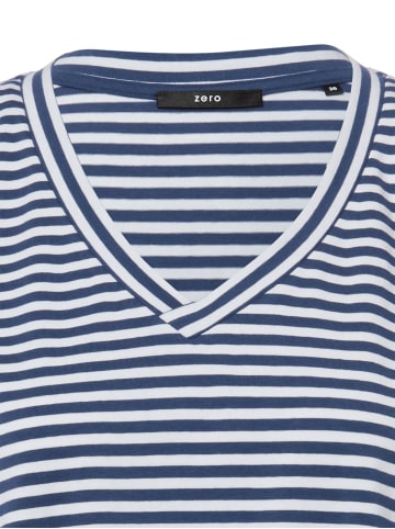 Zero  T-Shirt in marine ecru