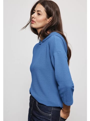 Street One Sweatshirt in marina blue