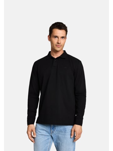 Tom Tailor Poloshirt in schwarz