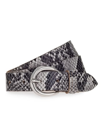 Tamaris Gürtel Leder light grey-varied