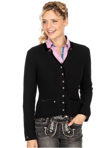 Spieth & Wensky Strickjacke MALTA in schwarz